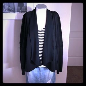 Black jacket with elbow detail